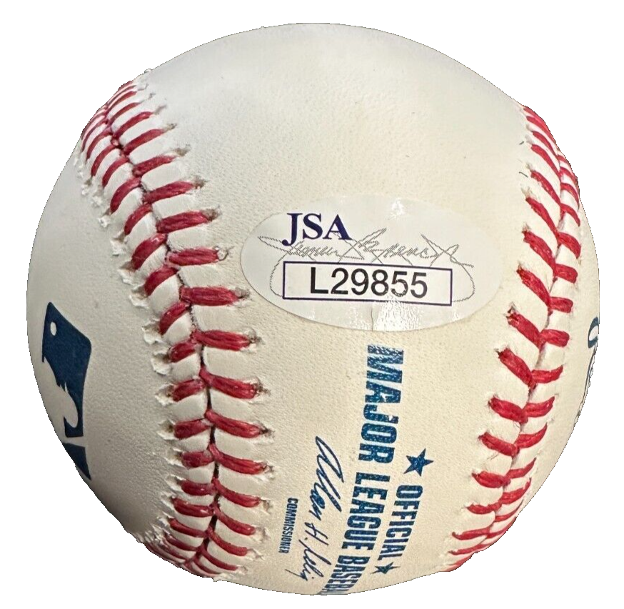 Troy Tulowitzki Autographed Official Major League Baseball JSA Rockies