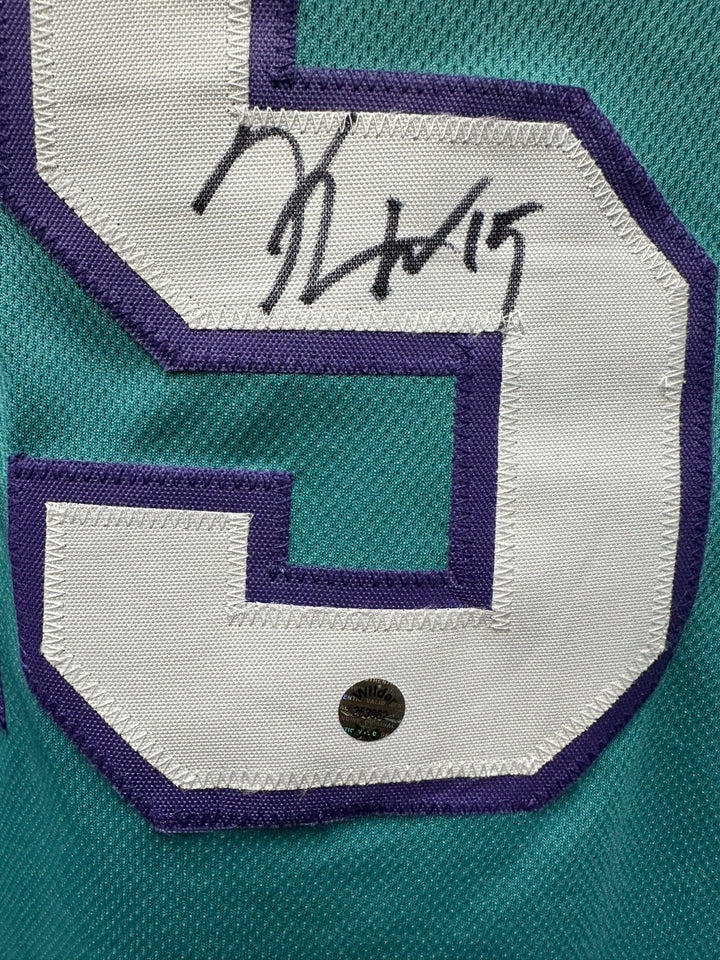 Kemba Walker Autographed Charlotte Hornets Custom Jersey NBA