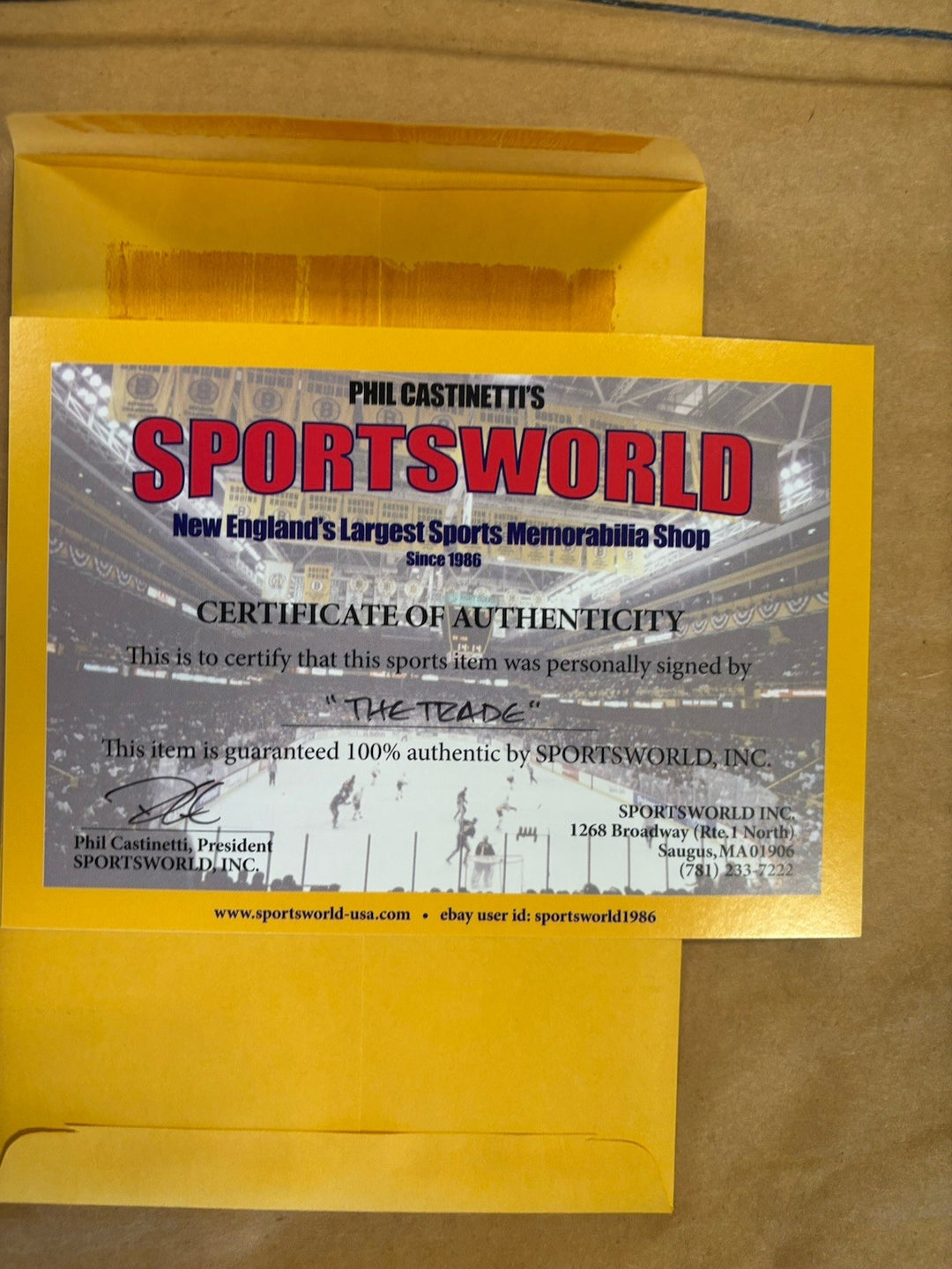 Fred Stanfield Ken Hodge Phil Esposito Pit Martin Signed 16x20 Photo COA