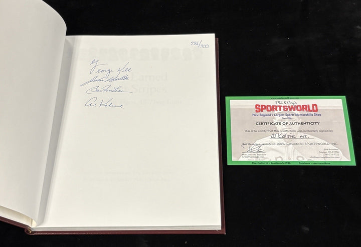 Al Kaline Kell Freehan Signed They Earned Their Stripes Tigers All-Time Book