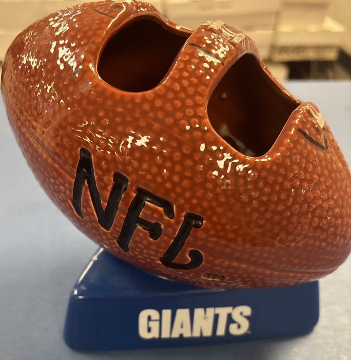 New York Giants Ceramic Vintage NFL Pen Pencil Holder
