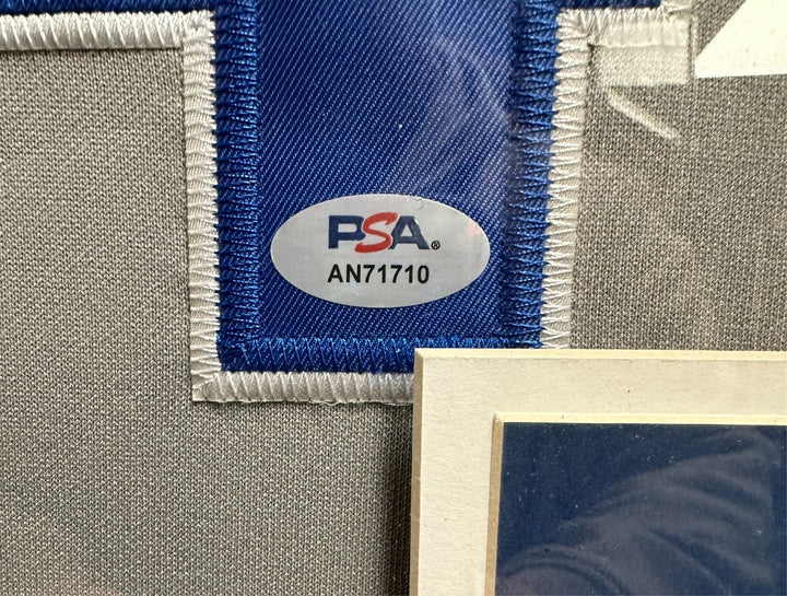 Nolan Ryan Autographed Texas Rangers Jersey Framed W/ HOF 99 PSA/DNA