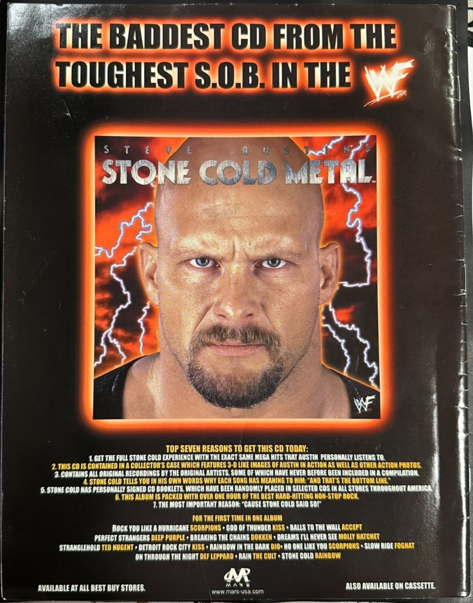 The Undertaker & Kane Autographed December 1998 Issue of WWE Raw Magazine