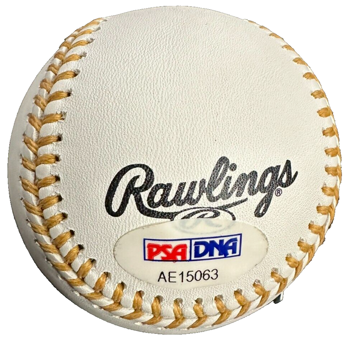 Jason Varitek Signed Rawlings Gold Glove Baseball PSA Boston Red Sox