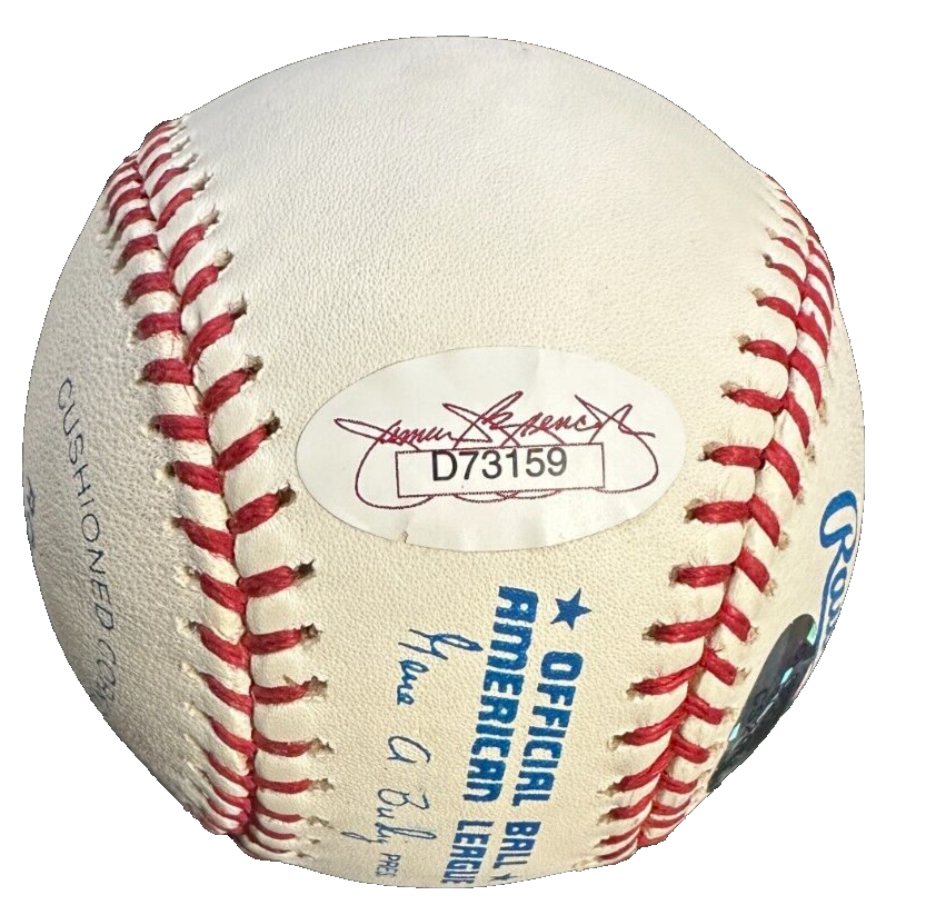 Jim Landis Autographed Official Major League Baseball W/ 1967 Red Sox Insc JSA