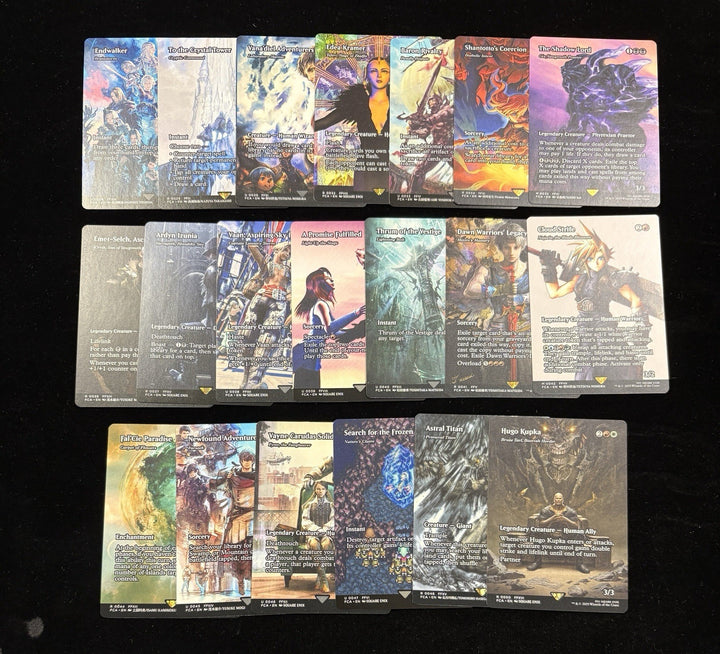 MTG Final Fantasy Through The Ages Set Rhystic Study Copper Dragon Urza Ragavan