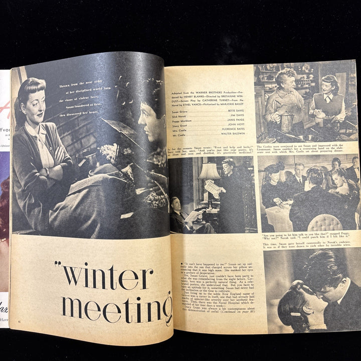 1948 MAY SCREEN STORIES MAGAZINE SHIRLEY TEMPLE & JOHN AGAR COVER