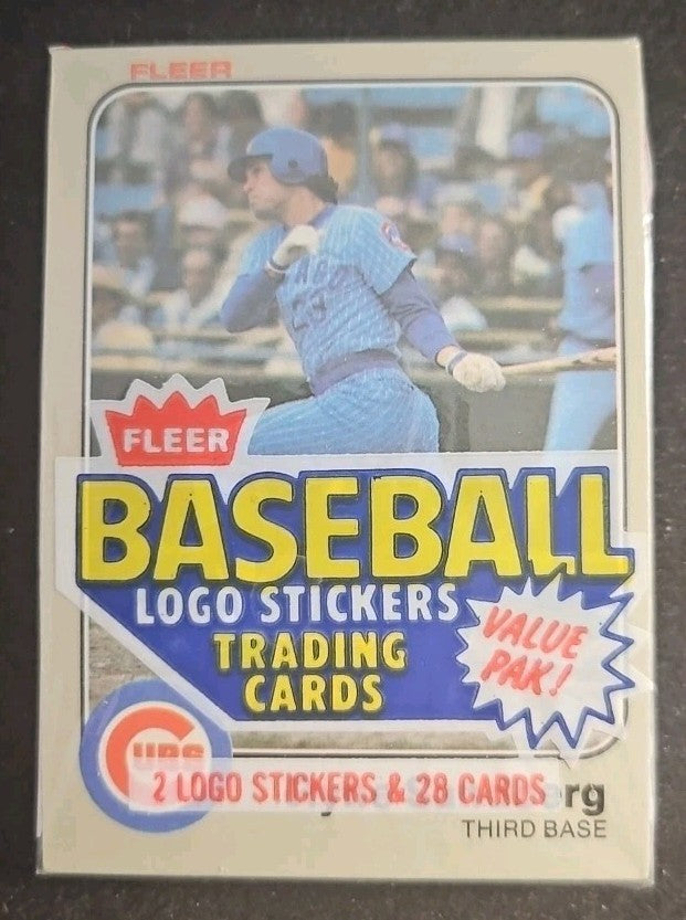 1983 Fleer Cello Pack Ryne Sandberg Rookie On Top MINT