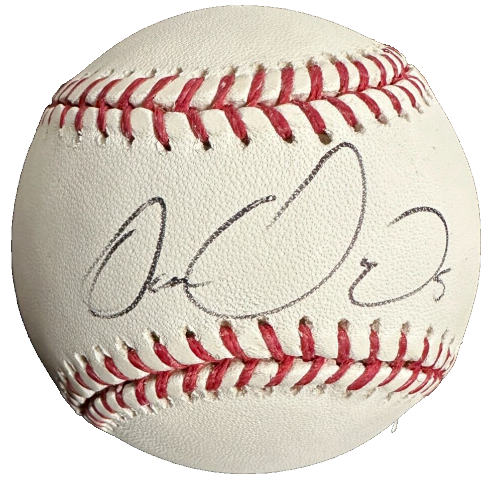 Carlos Gonzalez Autographed Official Major League Baseball Colorado Rockies
