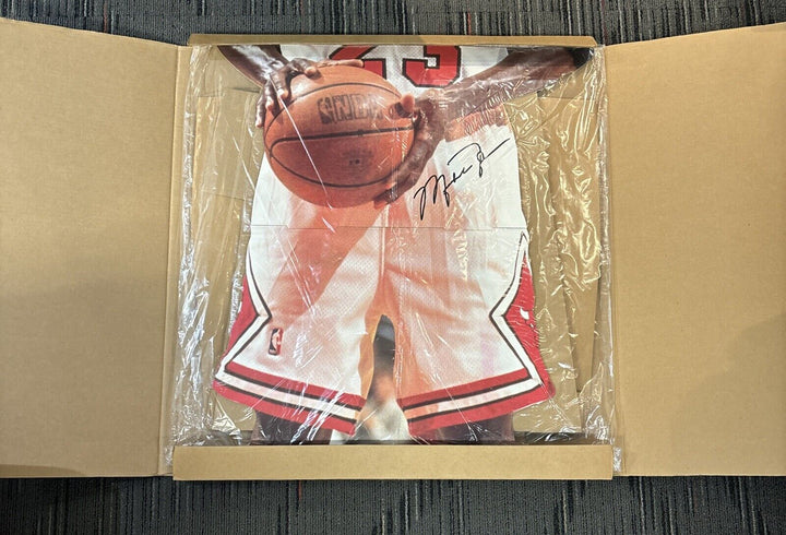 1996 Michael Jordan Life-Sized Cardboard Standee Cutout Stand-Up Upper Deck NIB