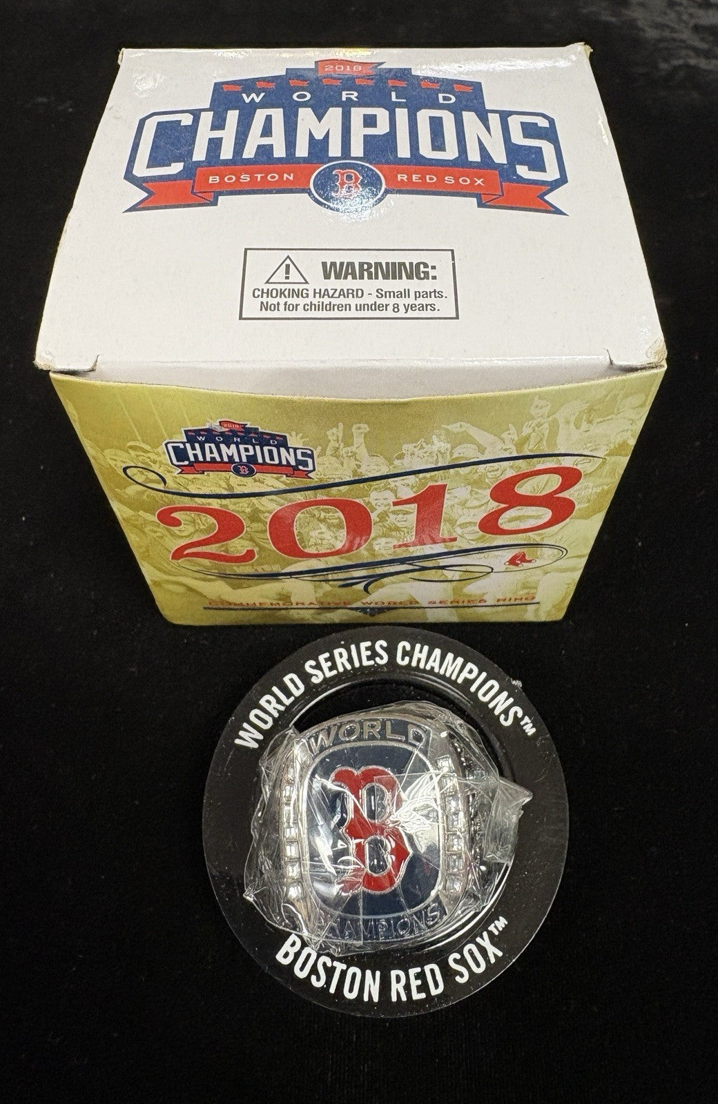 2018 Boston Red Sox World Series Ring Replica SGA Fenway Park