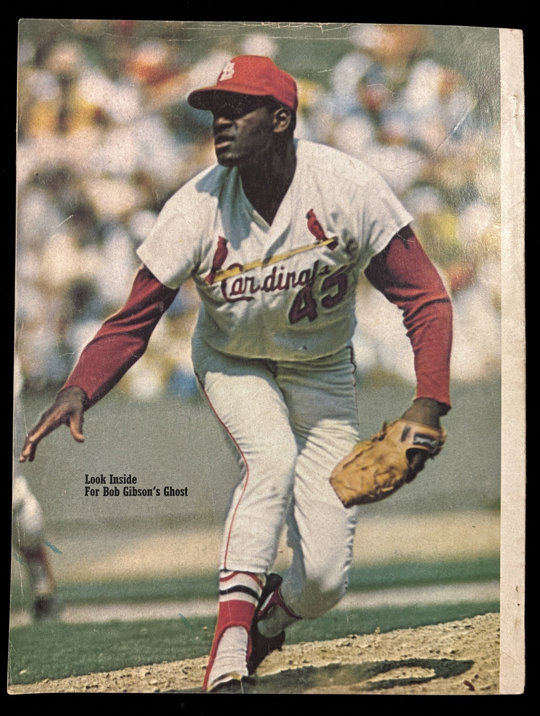 1960 Home Run Magazine Pete Rose Cincinnati Reds/ Lou Brock St Louis Cardinals