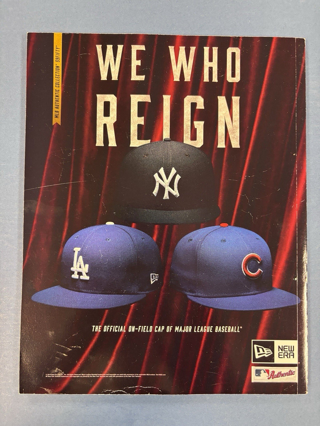 2018 MLB Hall Of Fame Program Chipper Jones Vladimir Guerrero Allan Trammel