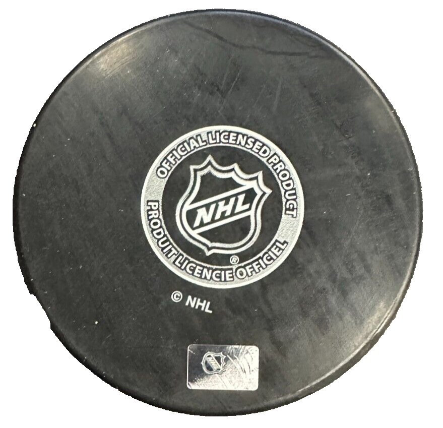 Bill Bennett Autographed Boston Bruins Hockey Puck NHL