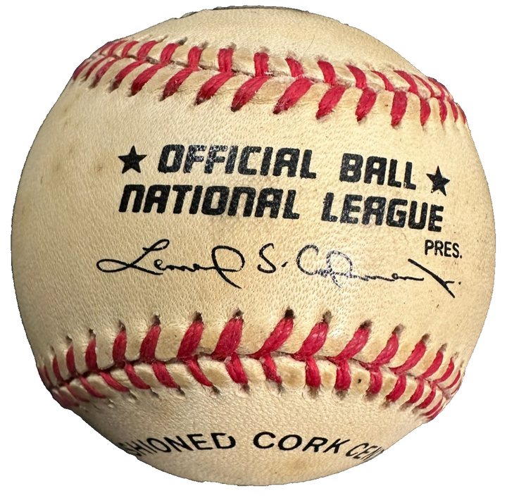 Greg Colbrunn Autographed Official National League Baseball Diamondbacks