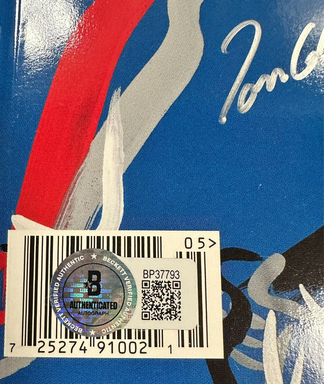 Tom Glavine Autographed 2000 All-Star Game Program Braves HOF BAS