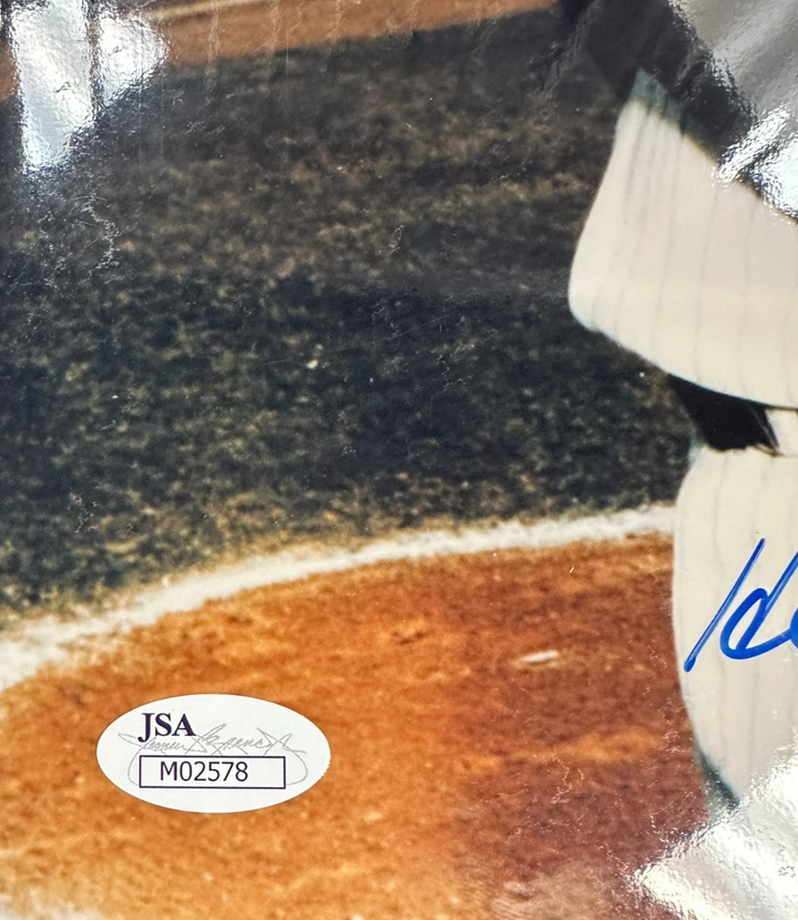 Hector Lopez Autographed New York Yankees 8x10 Photo JSA