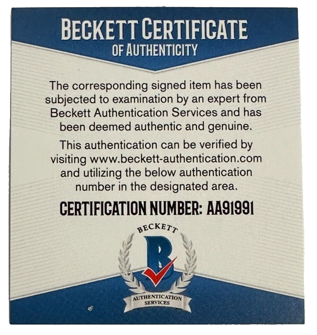 Bobby Schmautz Autographed Toronto Maple Leafs Hockey Puck BAS