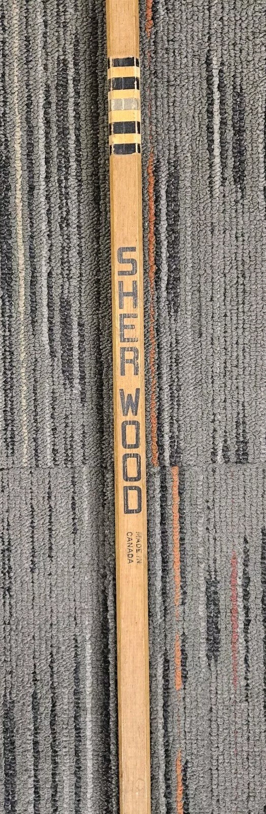 Réal Lemieux Los Angeles Kings Game Used Sherwood Hockey Stick LOA