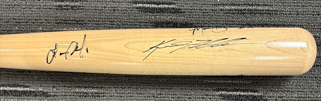 2019 Red Sox Fantasy Camp Signed Baseball Bat Campbell Barrett Lyons Bell Etc.