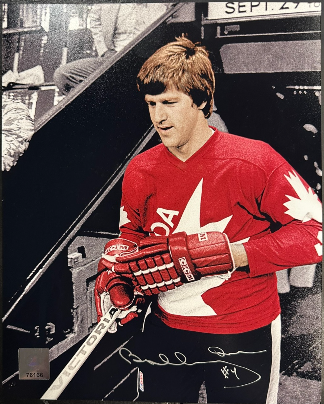 Bobby Orr Autographed Team Canada 8x10 Photo GNR HOF Bruins