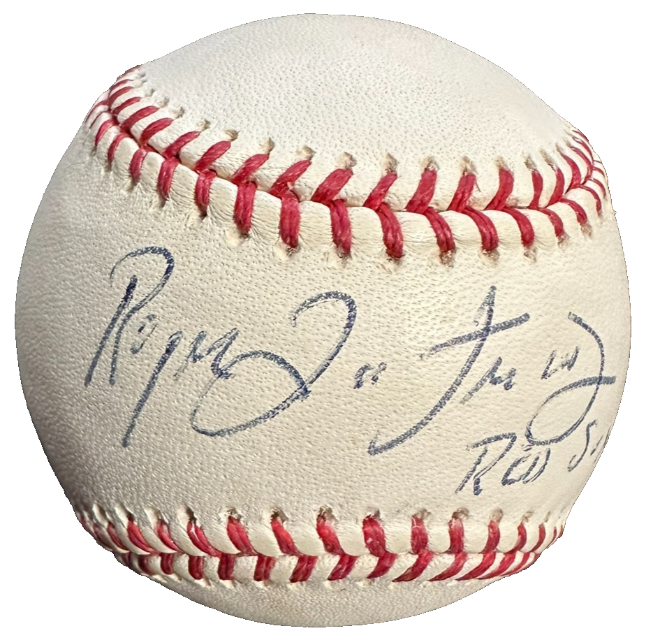 Roger Lafrancois Autographed Official Major League Baseball W/ Red Sox 82