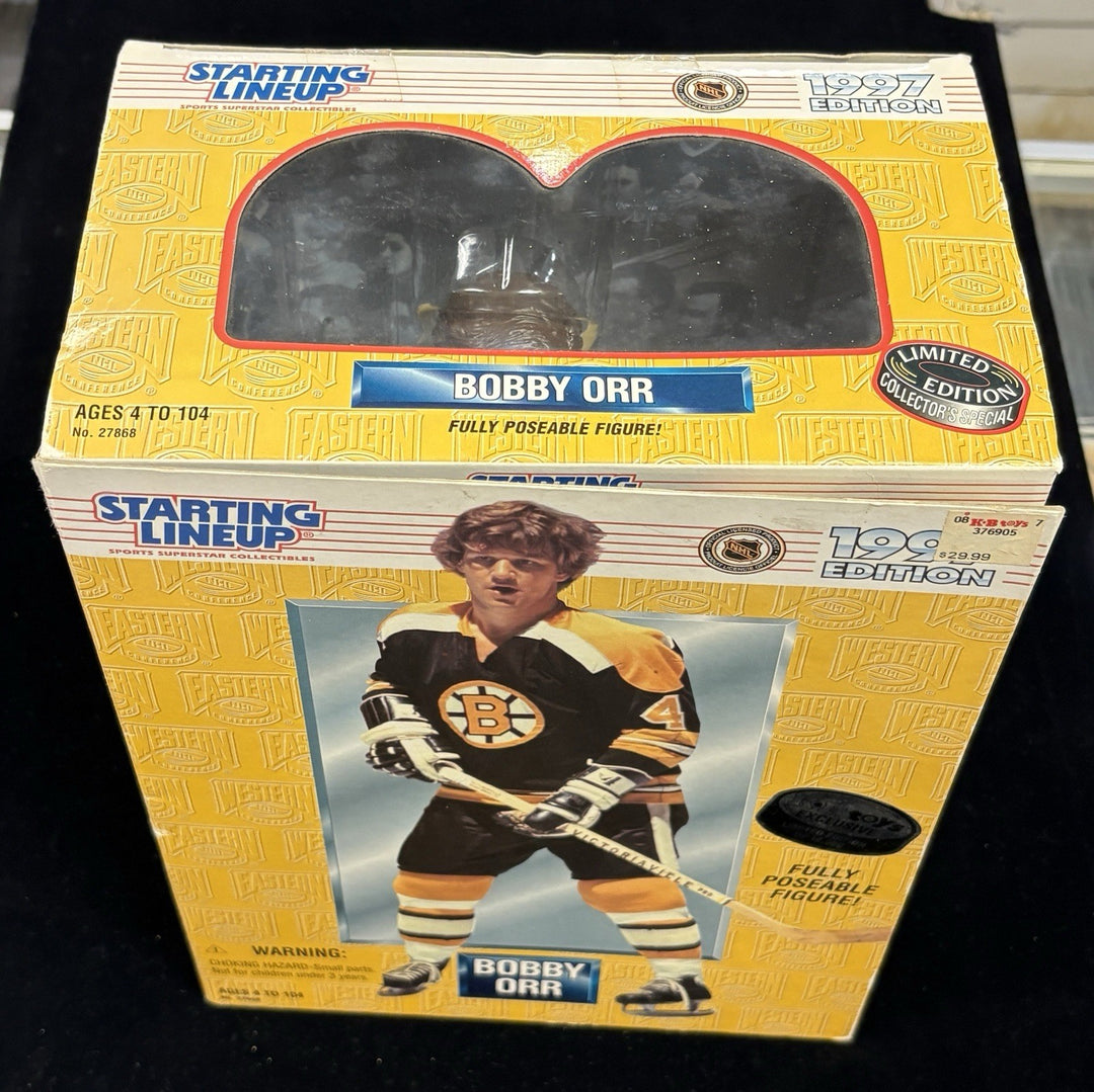 Bobby Orr 12” 1997 Starting Lineup Figure New In Original Box Boston Bruins