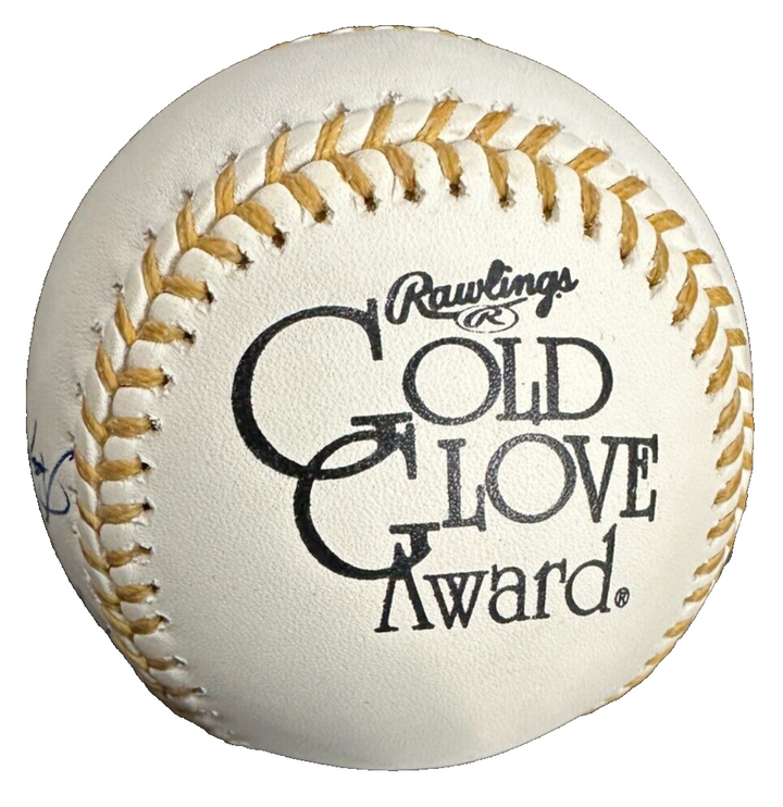 Jimmy Piersall Autographed Rawlings Gold Glove Baseball Boston Red Sox
