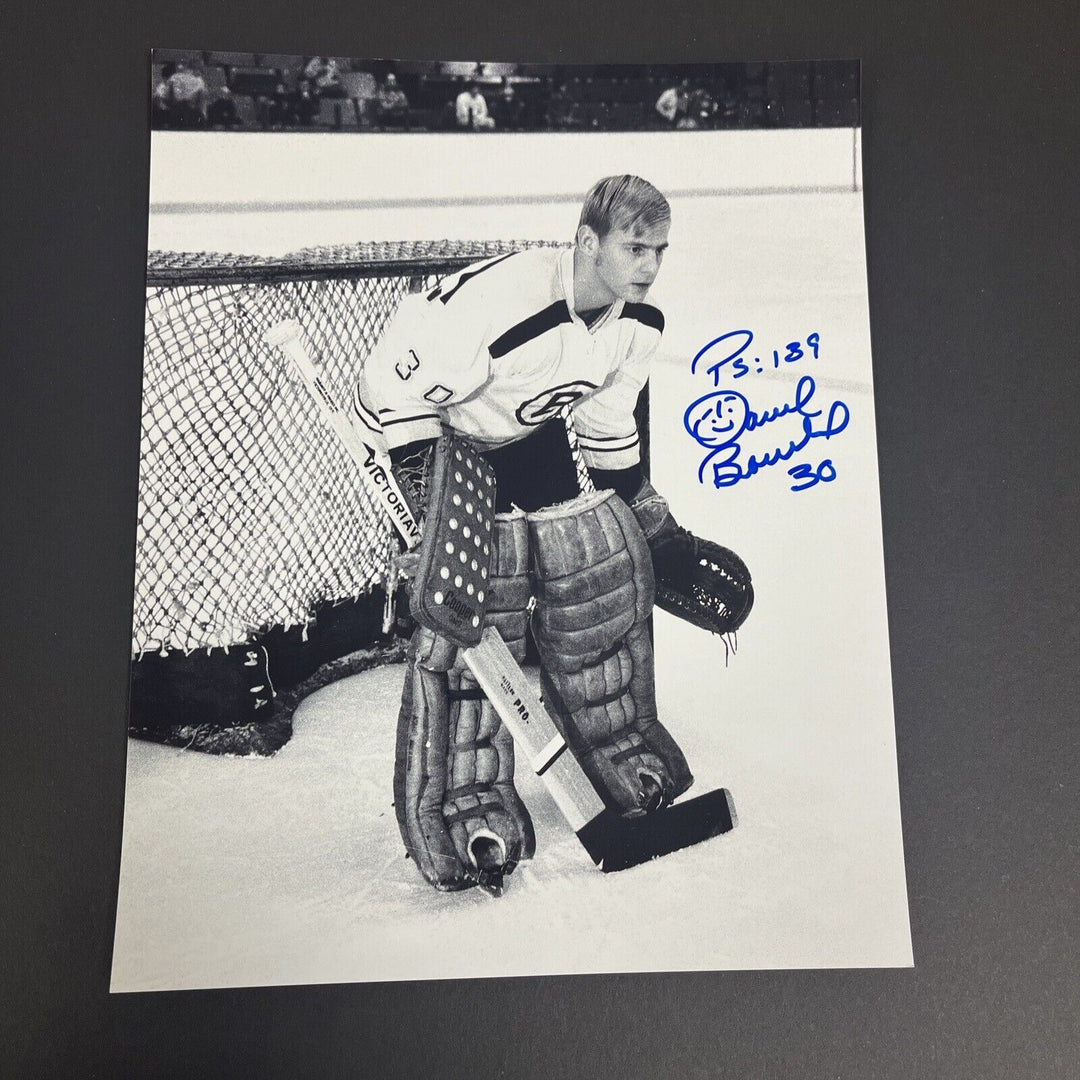 Dan Bouchard Signed 8x10 Boston Bruins Sportsworld