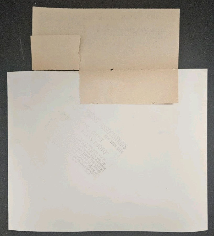 5/16/52 New York Giants vs. Chicago Cubs United Press Photo Don Mueller 