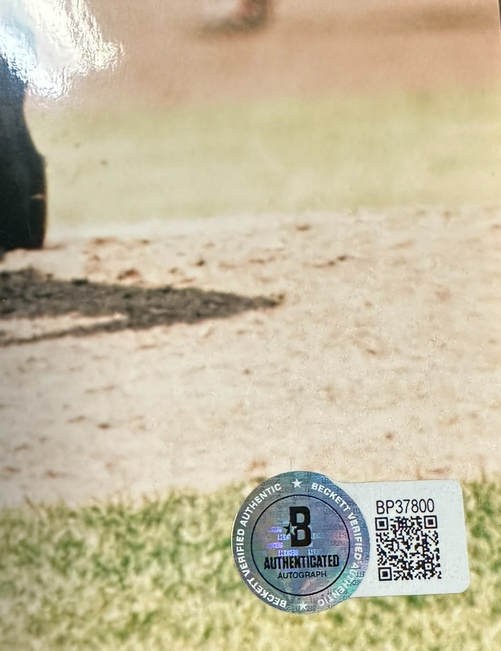 Bob Gibson Autographed St. Louis Cardinals 8x10 Photo HOF BAS