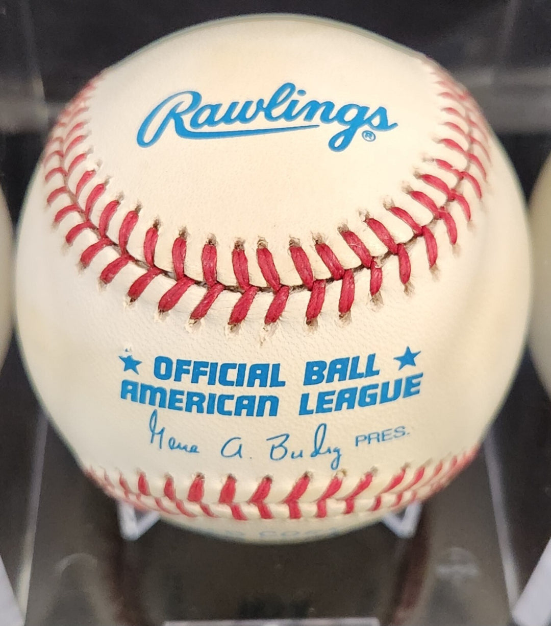 Paul Cellucci Signed American League Baseball Massachusetts Governor COA