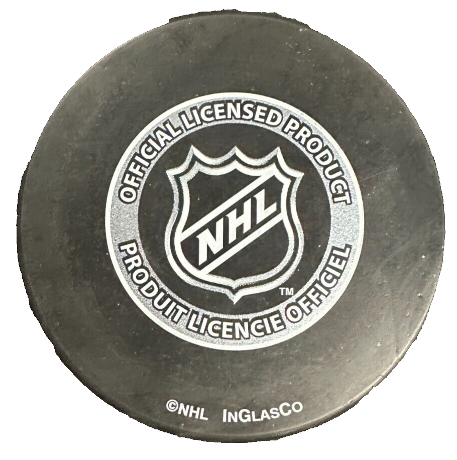Chuck Kobasew Autographed Boston Bruins Hockey Puck NHL