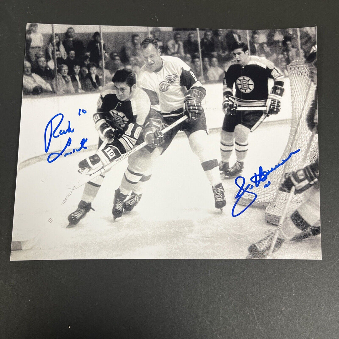 Jim Harrison Rick Smith Signed 8x10 Boston Bruins Sportsworld