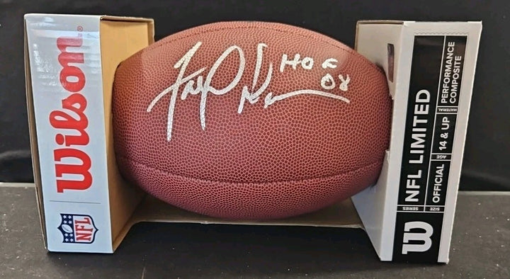 Fred Dean Signed HOF Inscribed Wilson NFL Limited Football Schwartz COA