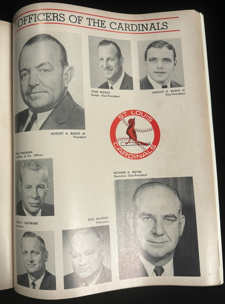 1968 World Series Program Detroit Tigers Vs St. Louis Cardinals Game 3 Scored