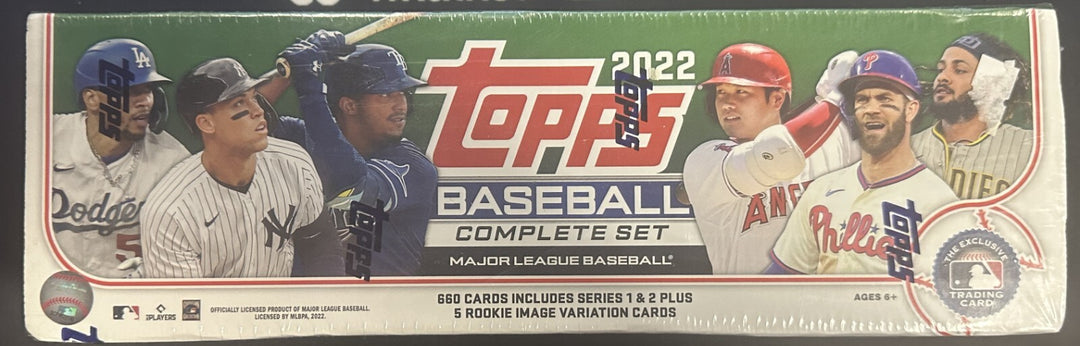 2022 Topps Baseball Factory Sealed Set Green Version Series 1 &2