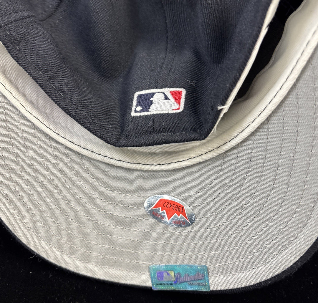 Louis Tiant Autographed Boston Red Sox Fitted Hat MLB
