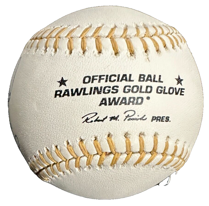 Jacoby Ellsbury Signed Rawlings Gold Glove Baseball JSA Boston Red Sox