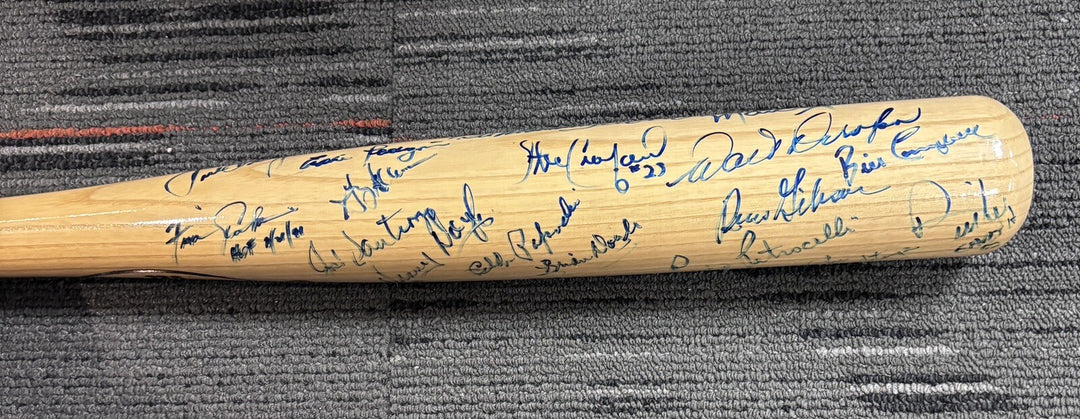 1997 Sox Exchange Fantasy Camp Signed Baseball Bat Steve Lyons Johnny Pesky Etc.