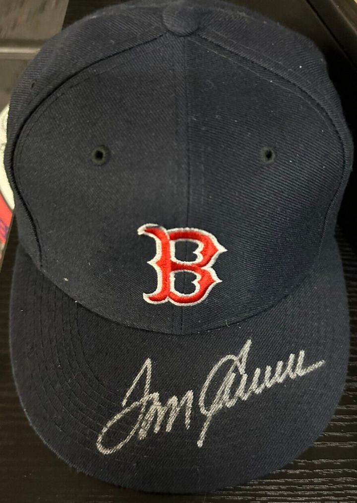 Tom Seaver Autographed Boston Red Sox Fitted Hat HOF