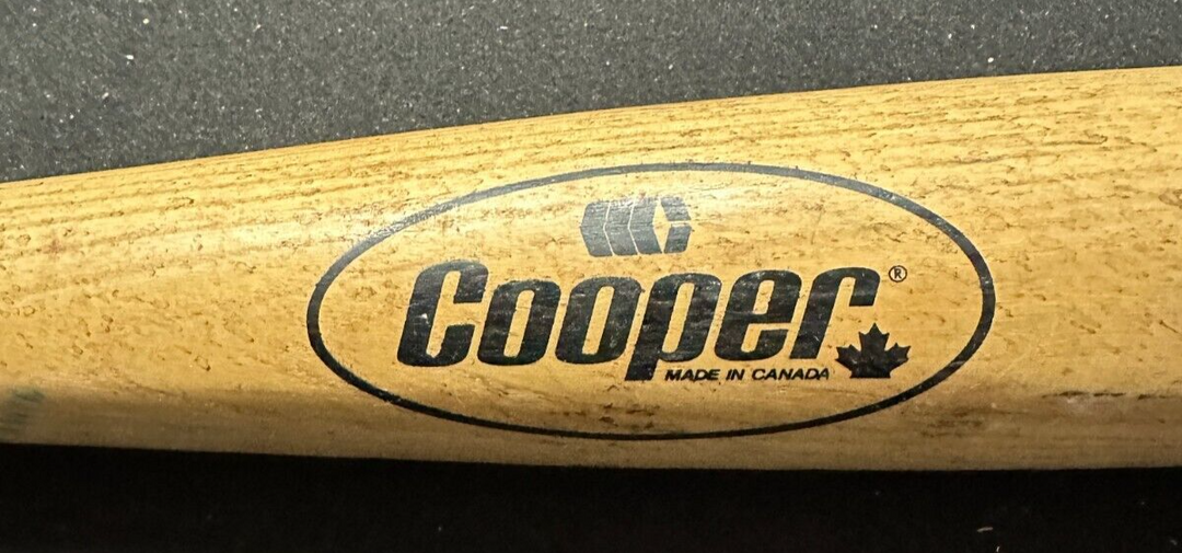 1990's Reggie Jefferson Autographed Game Used Cooper Pro 100 C243 Model Bat