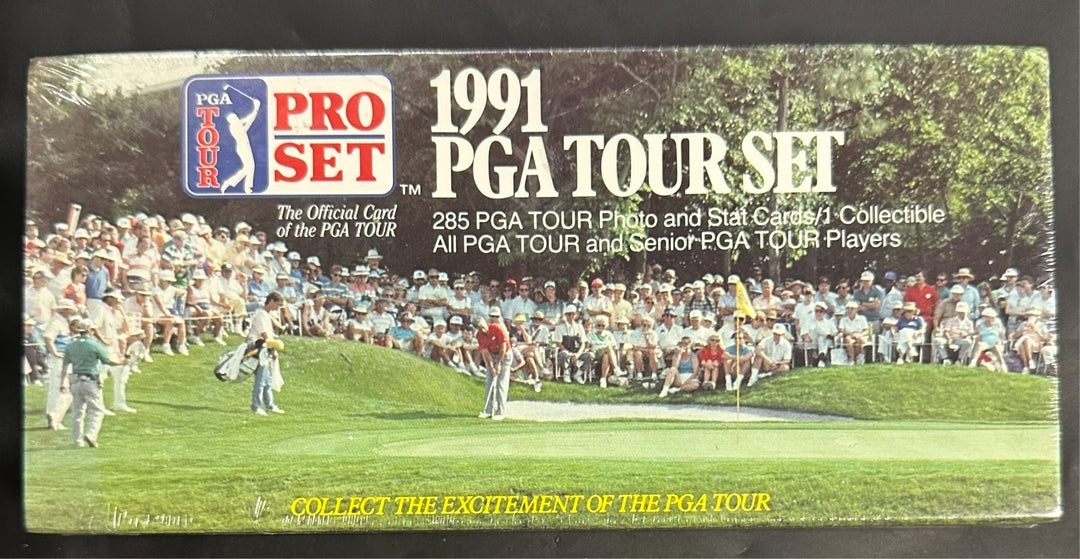 1991 Pro Set PGA Tour Card Set Complete 285 Cards Factory Sealed