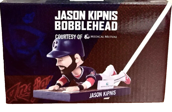 Jason Kipnis Bobblehead Cleveland Indians MLB Baseball SGA NIB