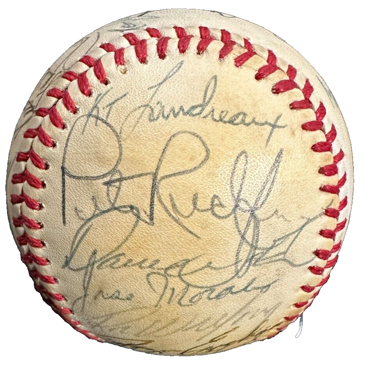 1979 Minnesota Twins Team Signed Baseball Mauch Carew Castino