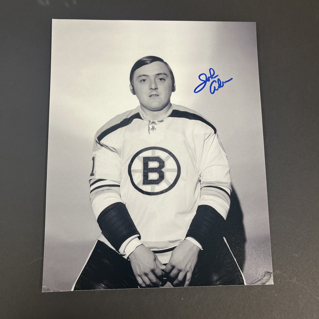 John Adams Signed 8x10 Boston Bruins Sportsworld