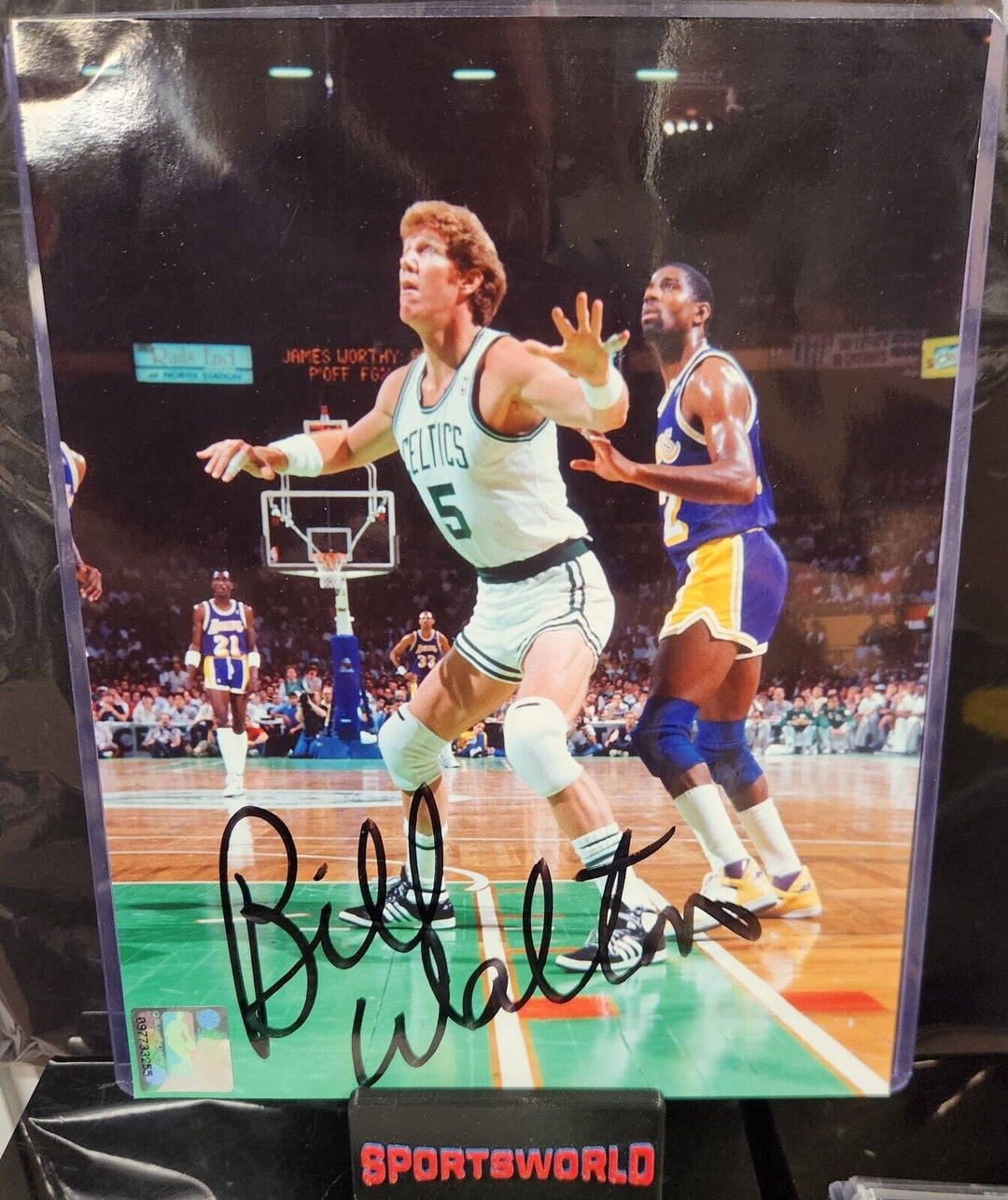 Bill Walton Signed 8x10 Photo Boston Celtics Portland Trail Blazers HOF COA