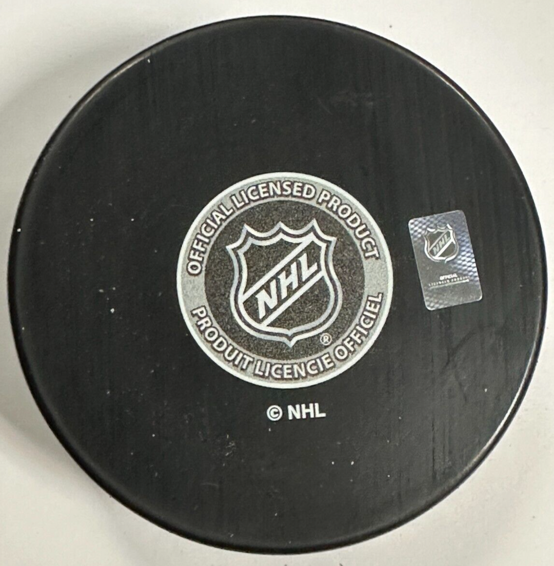 Andre Pronovost Autographed Boston Bruins Hockey Puck NHL