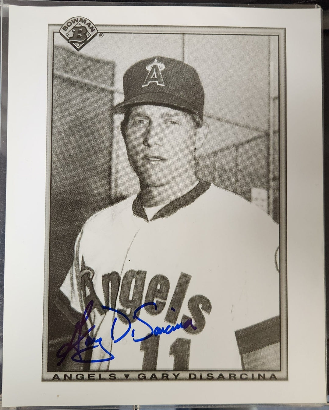 Gary Disarcina Signed 8x10 Photo California Anaheim Angels COA