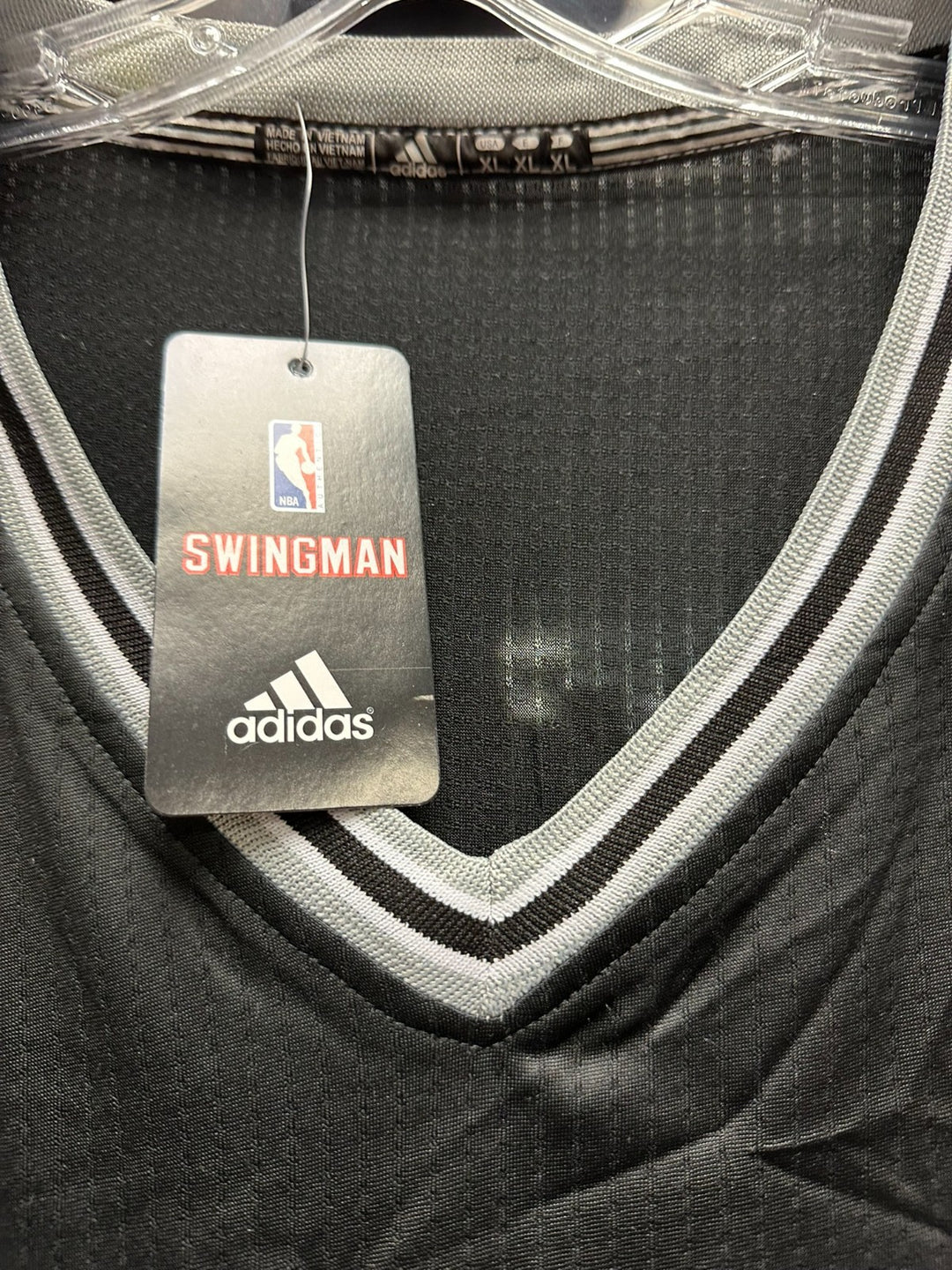 Pau Gasol Autographed San Antonio Spurs Authentic Swingman Jersey NWT JSA